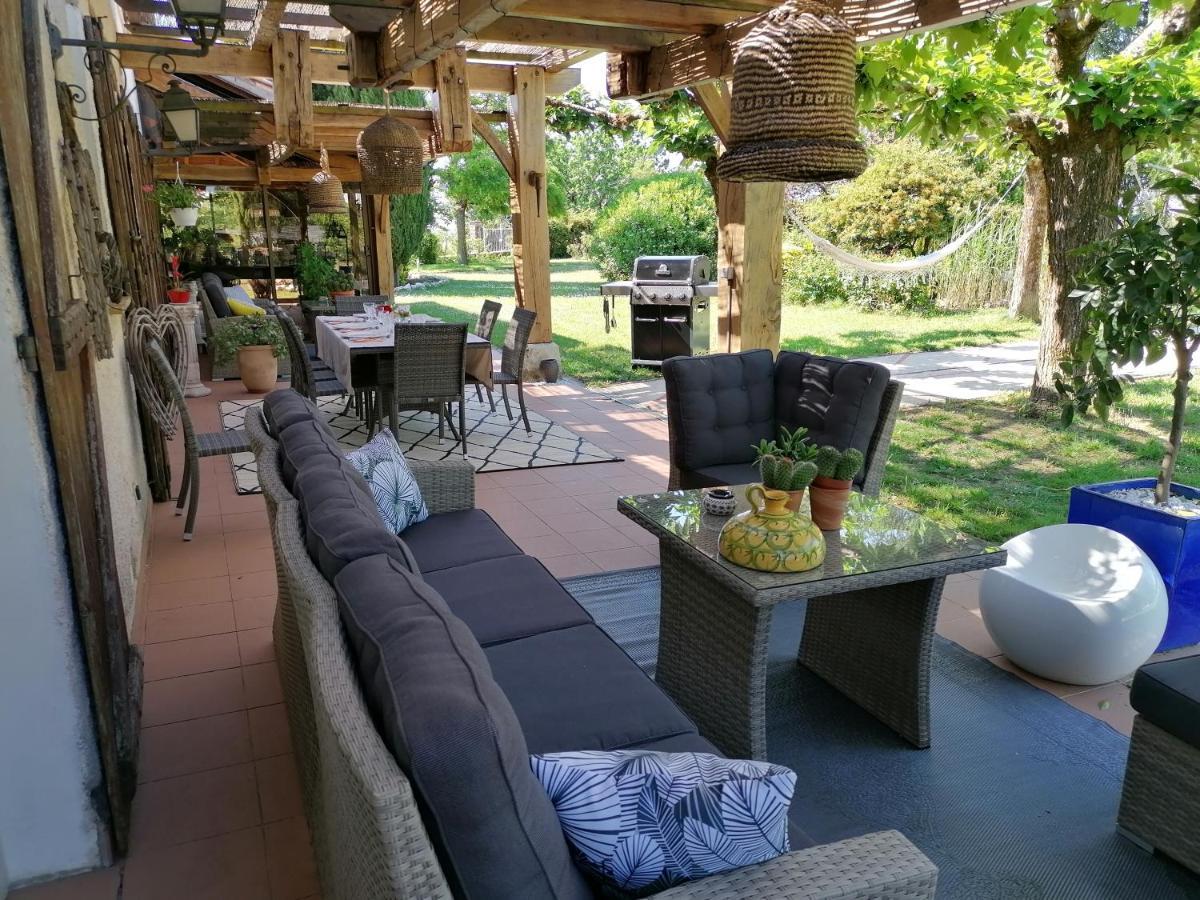 Villa Les Hauts Vallons Puylaroque Esterno foto