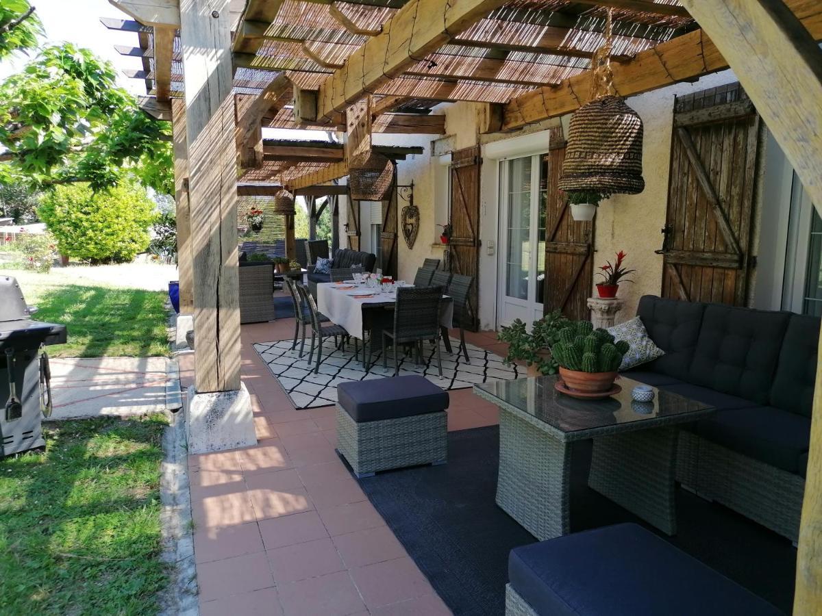 Villa Les Hauts Vallons Puylaroque Esterno foto