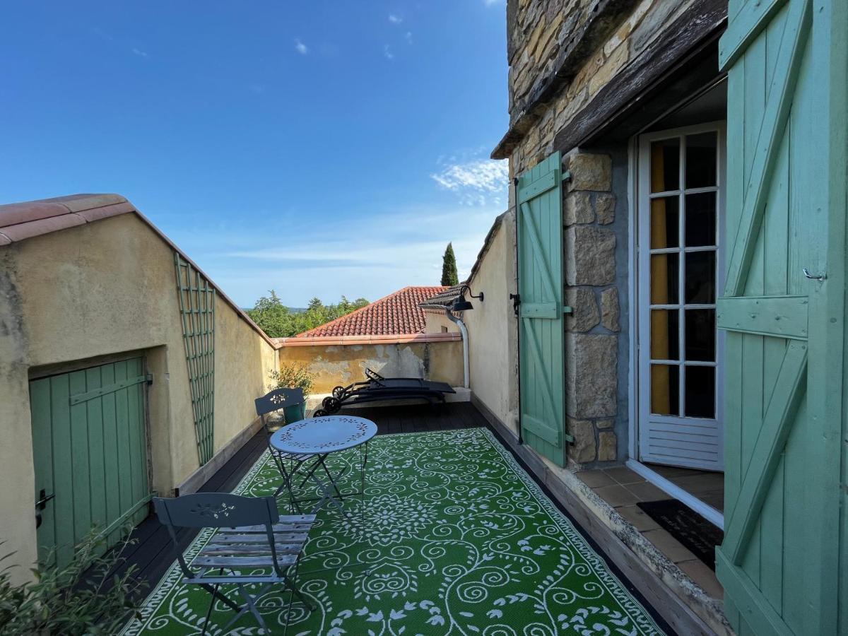 Villa Les Hauts Vallons Puylaroque Esterno foto