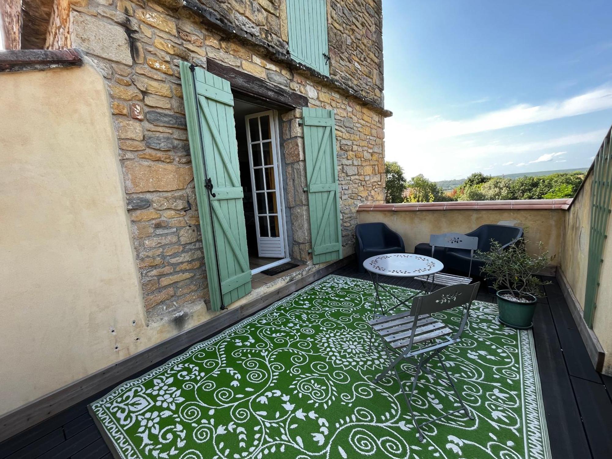 Villa Les Hauts Vallons Puylaroque Esterno foto
